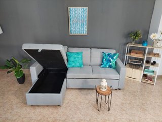 SOFA CHAISELONGUE REVERSIBLE NUEVO