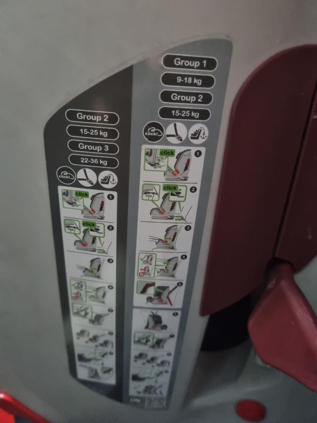 Britax Römer Advansafix RM silla coche