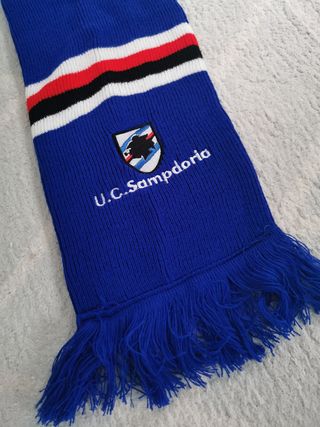Bufanda U.C Sampdoria - Azul y Roja