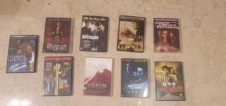 9 DVDs Acción & Suspense