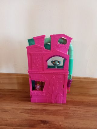 Casa Littlest PetShop + 4 mascotas