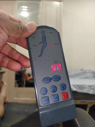 Sillón reclinable - Piel sintética negra