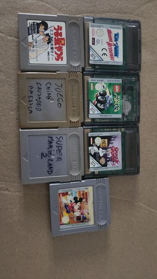 Lote de 6 juegos Game Boy