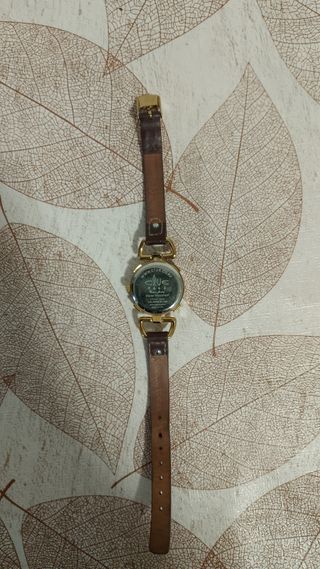 Reloj Clue mujer marrón dorado