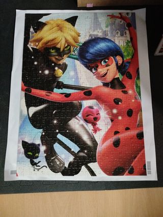 Puzzle Ladybug Miraculous 500 piezas.