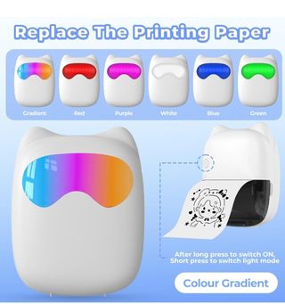 Mini impresora térmica portátil