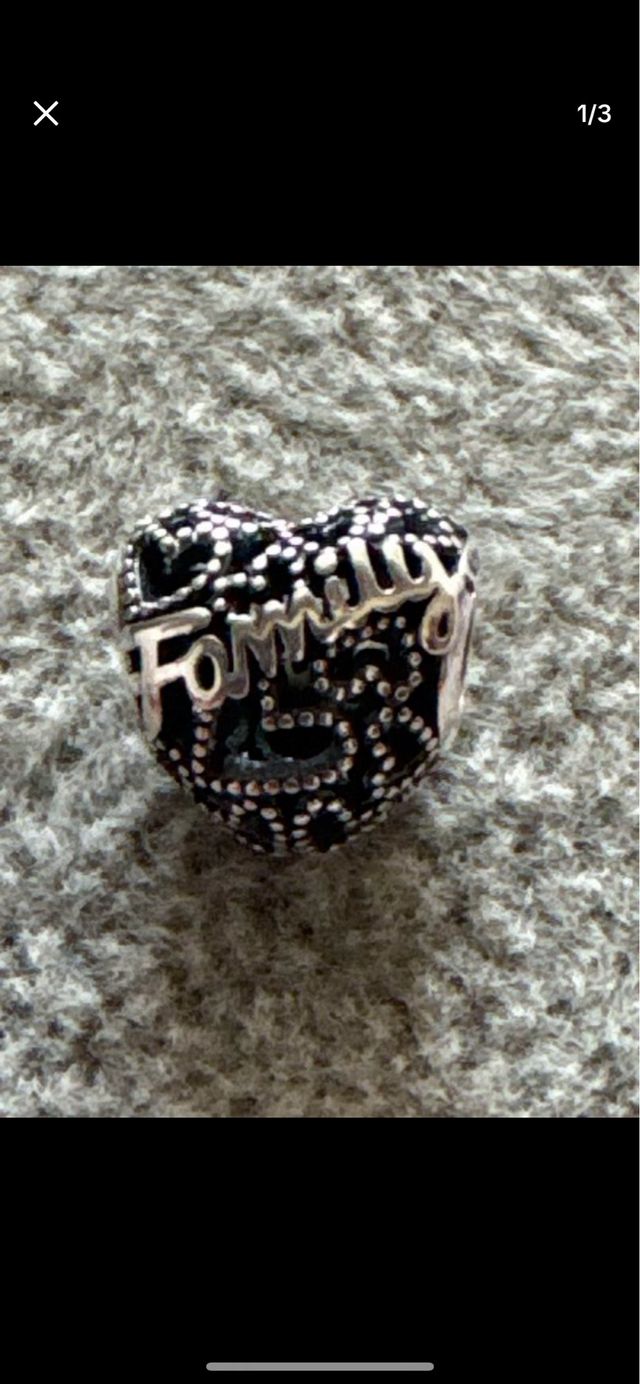 Charm Pandora Corazón Familia