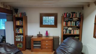 Conjunto salón madera maciza