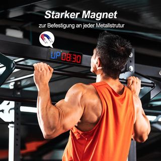 Reloj temporizador magnético para gimnasio 17cm