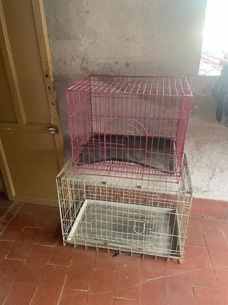 Jaula Mascotas - Rosa