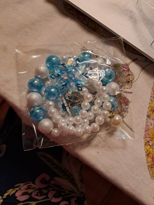 Vestito Elsa Frozen Bambina taglia 120 4-5 anni