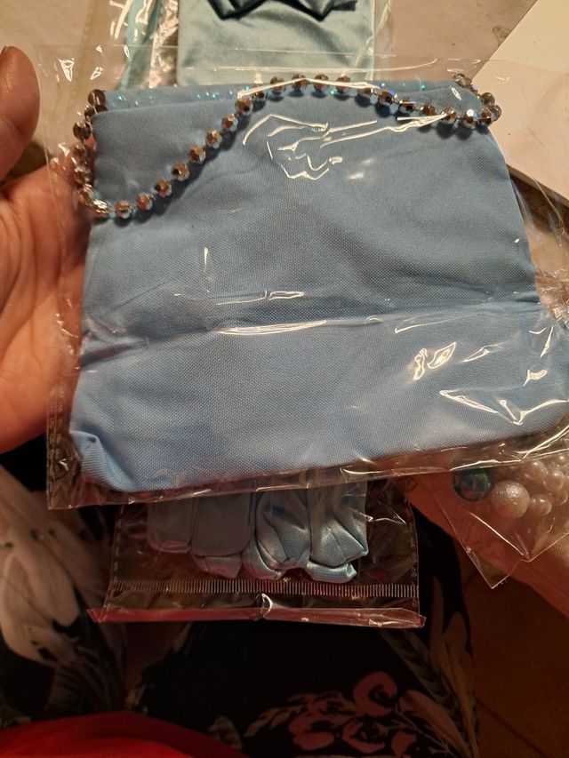 Vestito Elsa Frozen Bambina taglia 120 4-5 anni