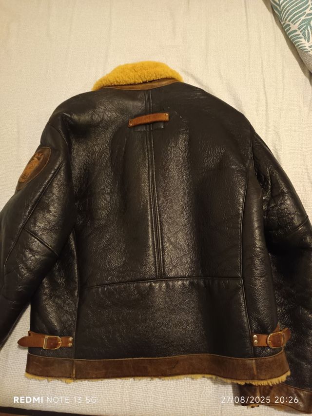 Giacca moto Replay pelle