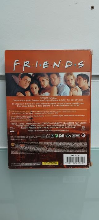 FRIENDS - Temporada 4 DVD