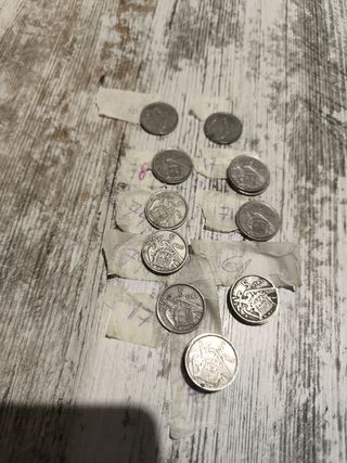 18 Monedas 5 Ptas España