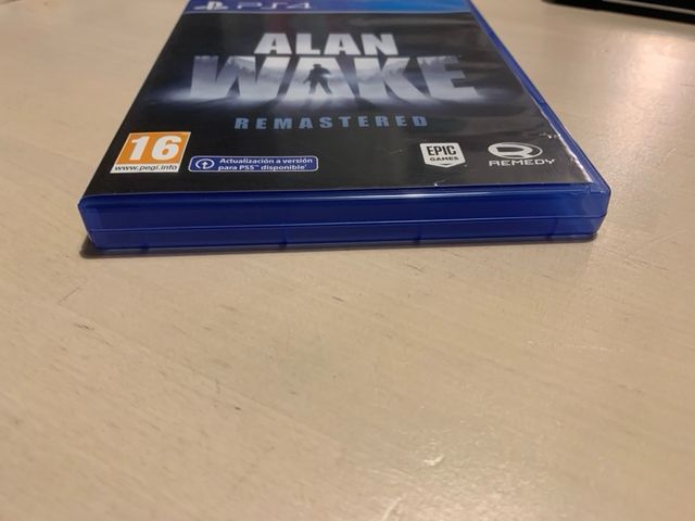 Alan Wake Remastered PS4 PlayStation 4 ps5