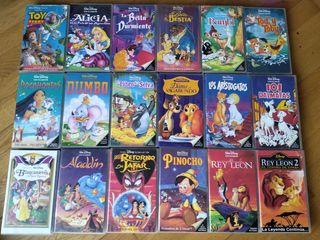 VHS Disney: 18 Películas