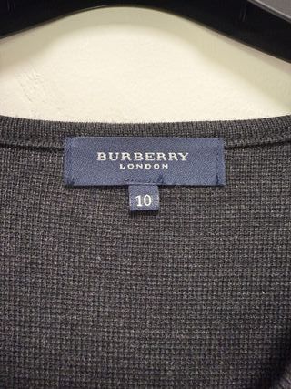 Chaleco Burberry negro, talla M