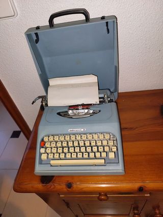 Máquina escribir Underwood 26 portátil