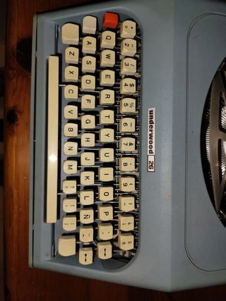 Máquina escribir Underwood 26 portátil