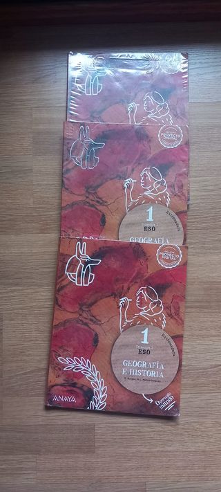 Libros de texto 1° ESO 