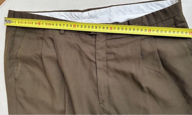 Pantalones Burberrys - Verde Oliva