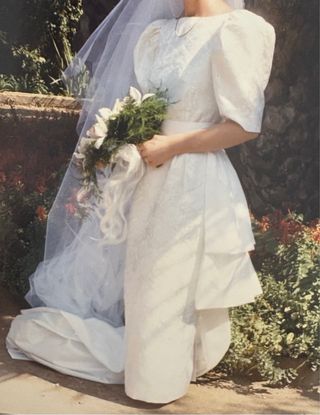 Vestido novia Jesús Peiró.