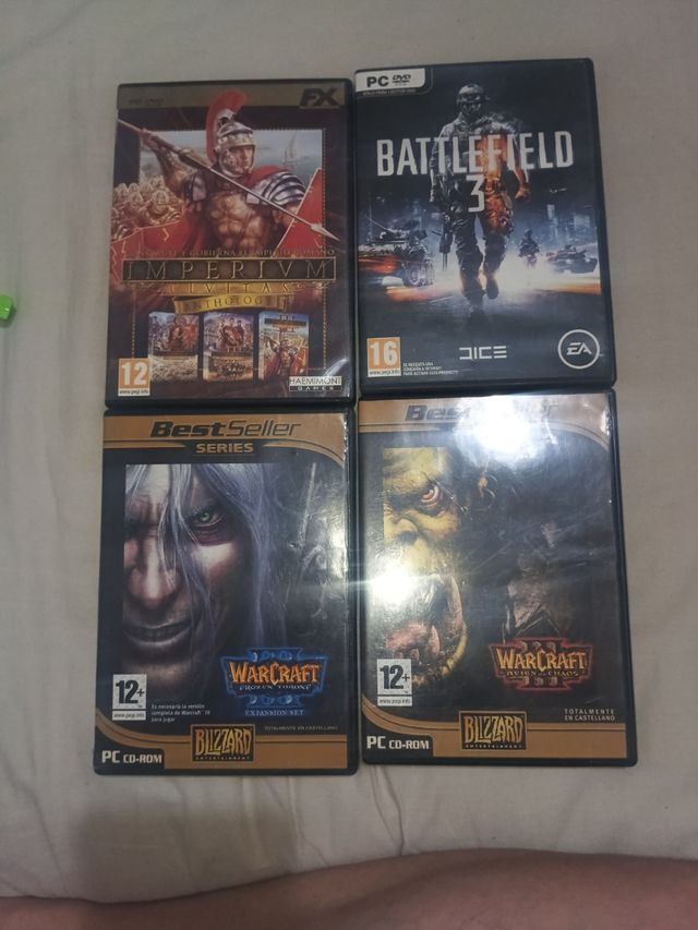 Juegos PC: Warcraft, Battlefield 3, Imperivm
