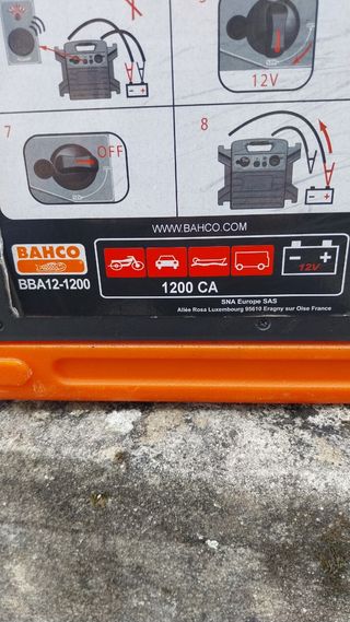 Arrancador coche BAHCO - Profesional