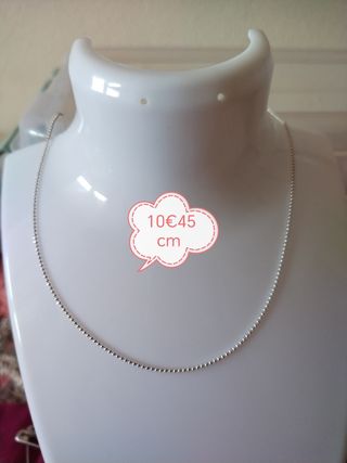 Cadena plata 925 - 40cm