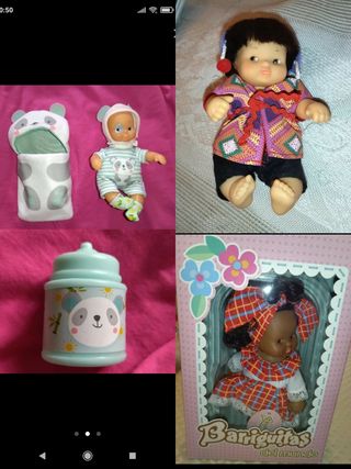 Lote 3 Muñecas Barriguitas colección.
OFERTA.