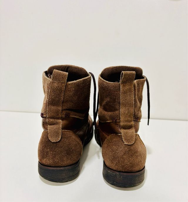 Botas hombre MARRÓN Piel