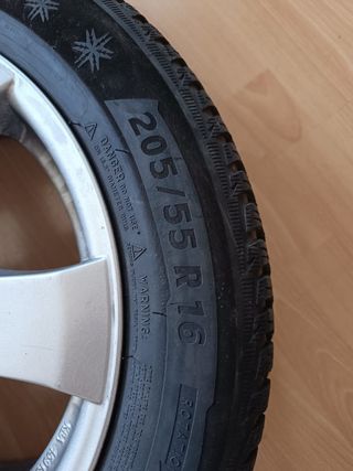 Ruedas Aro 16 con neumáticos 