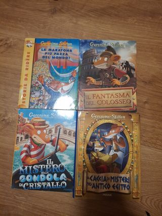 Geronimo Stilton pack de 4 libros