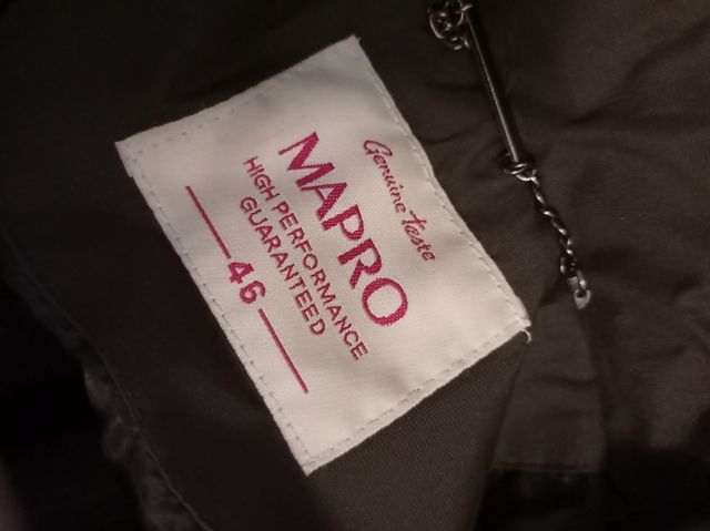 Abrigo marrón chocolate talla 46