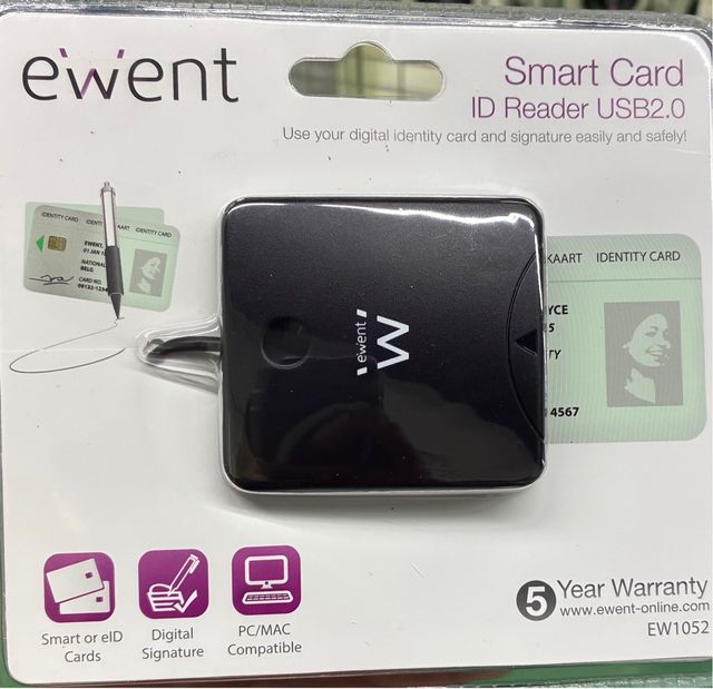 Lector Tarjetas ew ent SmartCard USB