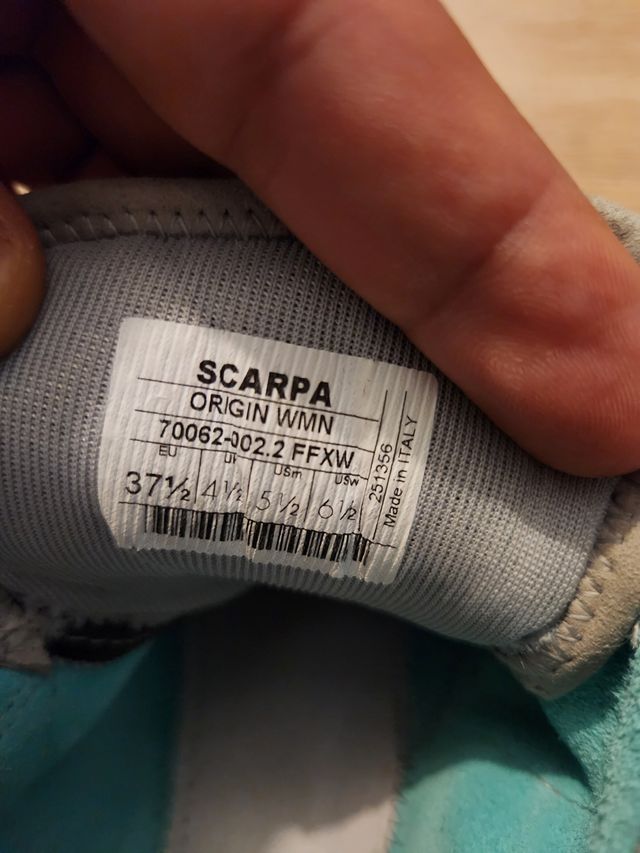 Scarpe arrampicata Scarpa - Grigio Turchese