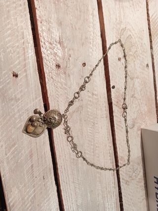 Collar étnico plata vintage