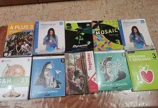 LIBROS 3° ESO ,ÍES BOHÍO CARTAGENA