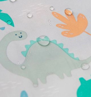 Babero manga larga Bumkins - Dino libre de BPA,...