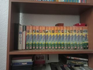 VHS y DVD: ¡Colección variada!