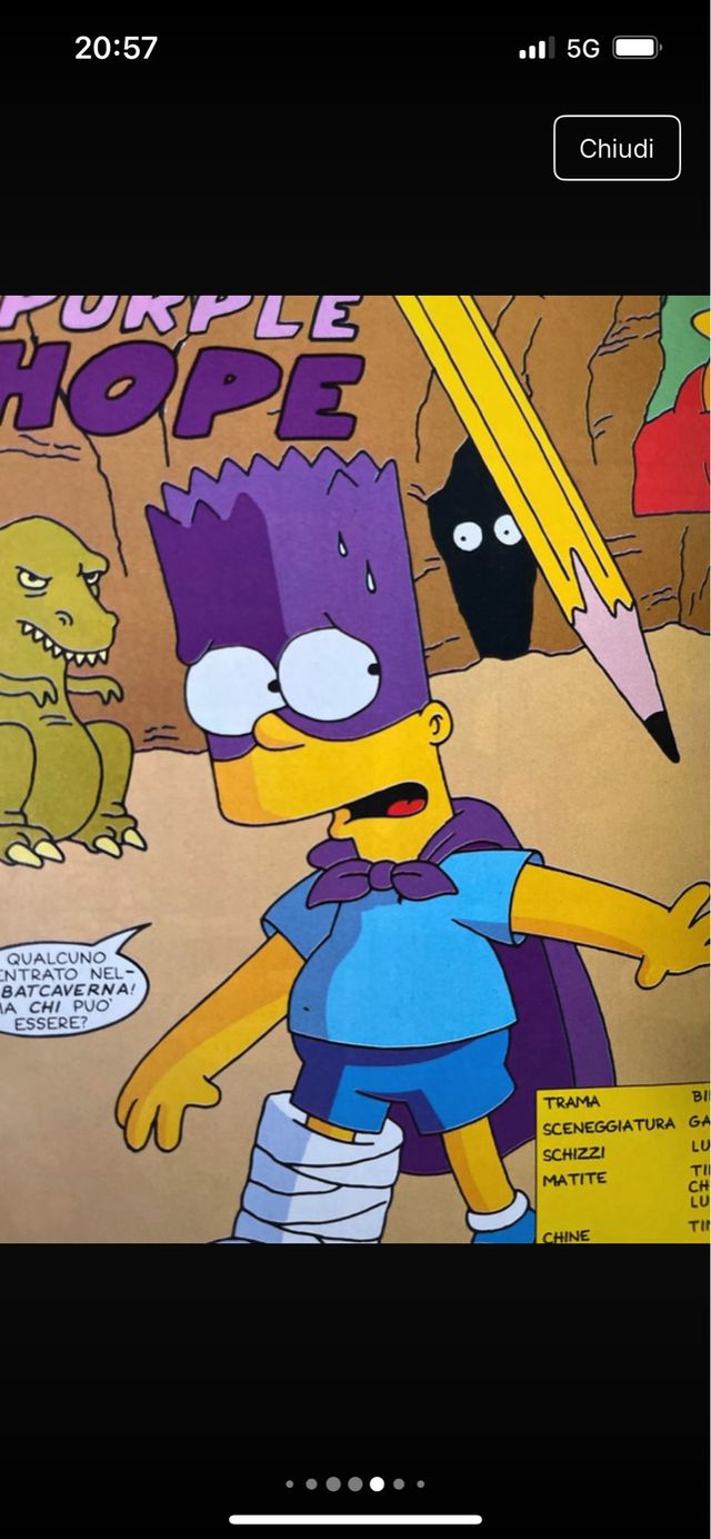 Fumetti n.3 e n. 5 Bartman Anno 1999