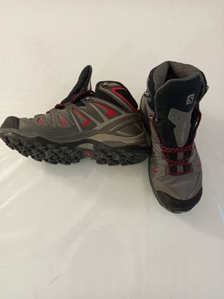 Botas Salomon Trekking Gris-Negras