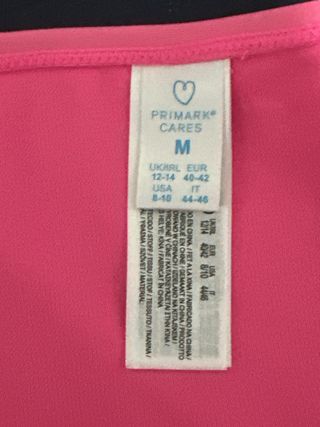 Bikini azul y rosa