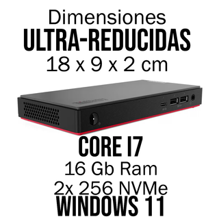 MiniPC Lenovo M90n-1 Core i7 - Ultra-reducido