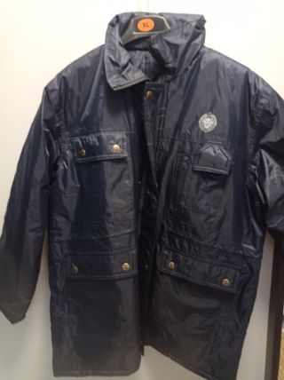 Chaqueta UCM XL impermeable azul