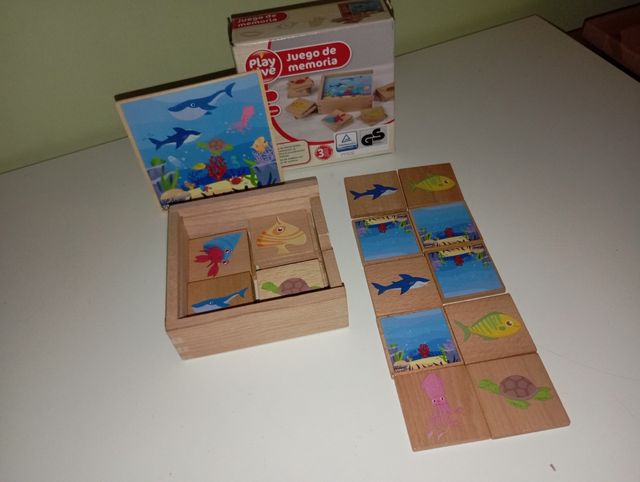 Gioco di memoria in legno Playtive