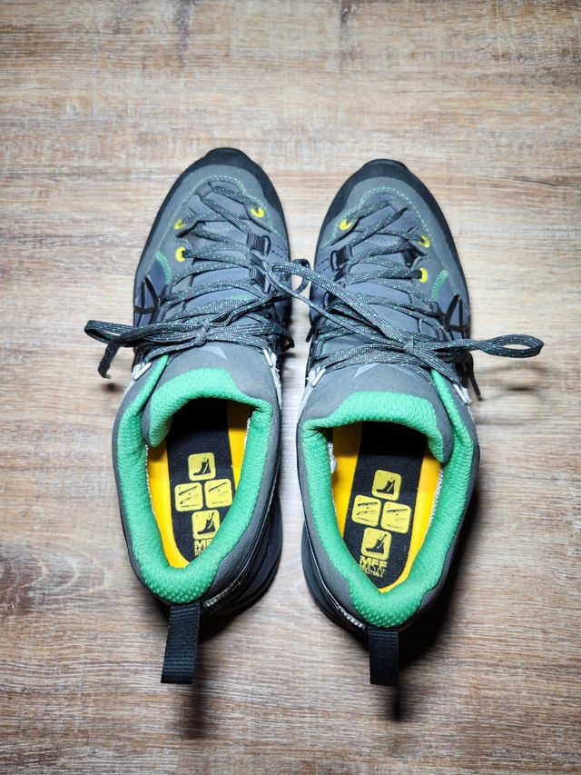 Scarpe Salewa trekking grigio-verdi