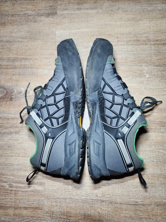 Scarpe Salewa trekking grigio-verdi