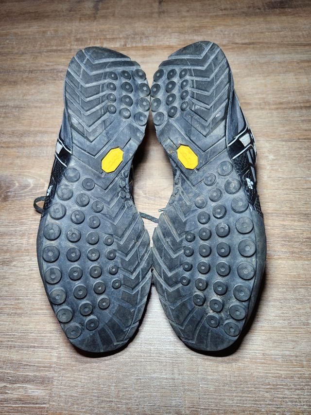 Scarpe Salewa trekking grigio-verdi